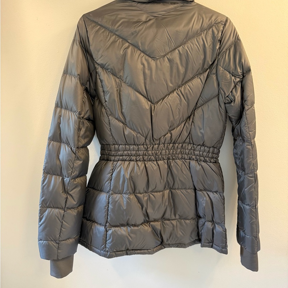 Athleta Steel Gray Quilted Packable Puffer Jacket - Picture 4 of 4